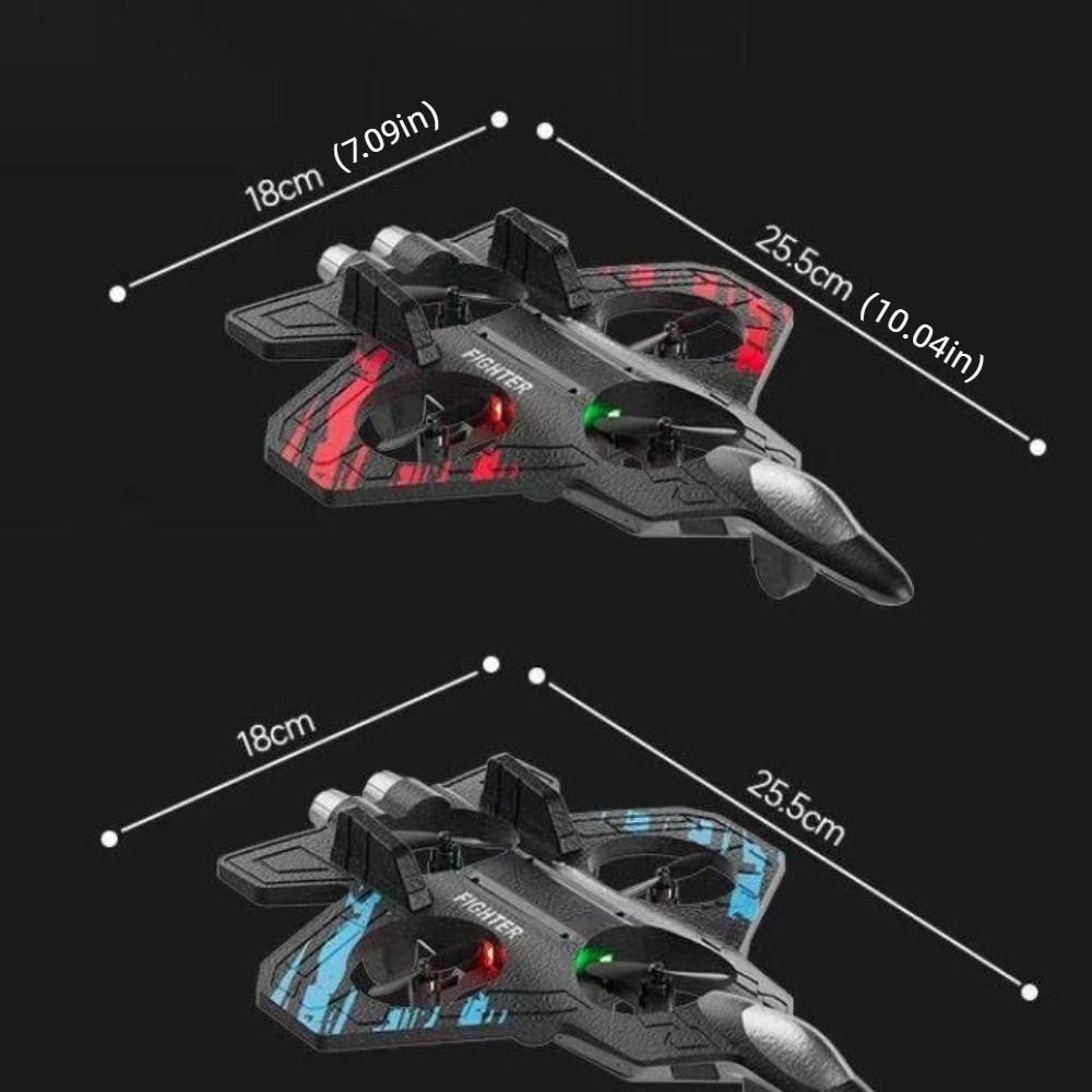 Rechargeable Four Motor Helicopter Toy EPP Foam RC Hobby Jet Plane  Home Decor