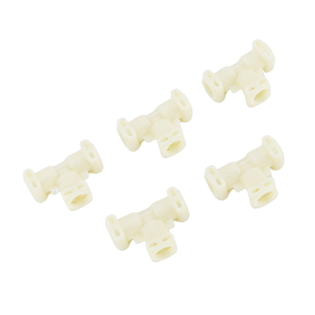 5pcs 3 Way T Hose Connector Replacement for Jura Coffee Machine T Type Fluid Connector With O Rings Clamps