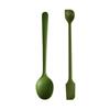 2/4Pcs Silicone Jam Spoon Scraper Heat Resistant Food Grade Non-Stick Kitchen Gadget for Baking Dessert Making