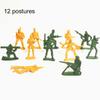 30 Stück 5 cm Soldatenmodell Kunststoff Schreibtischornament Armeefiguren Actionfiguren Heimdekoration Militär-Enthusiasten Geschenke für Jungen TMZ