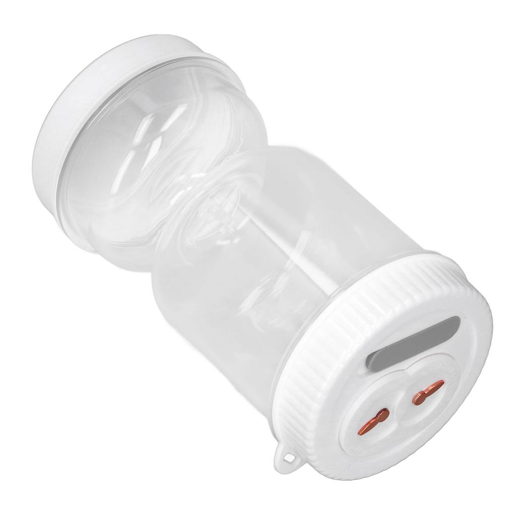 Pickle Jar Wet Dry Separation Transparent Plastic Pickle Separator Container with Filter Exhaust Vent and 2 Forks