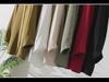 Women's Elegant Silk Commuting Shirt, Solid Color, Three-Quarter Sleeves, Mulberry Silk Top
