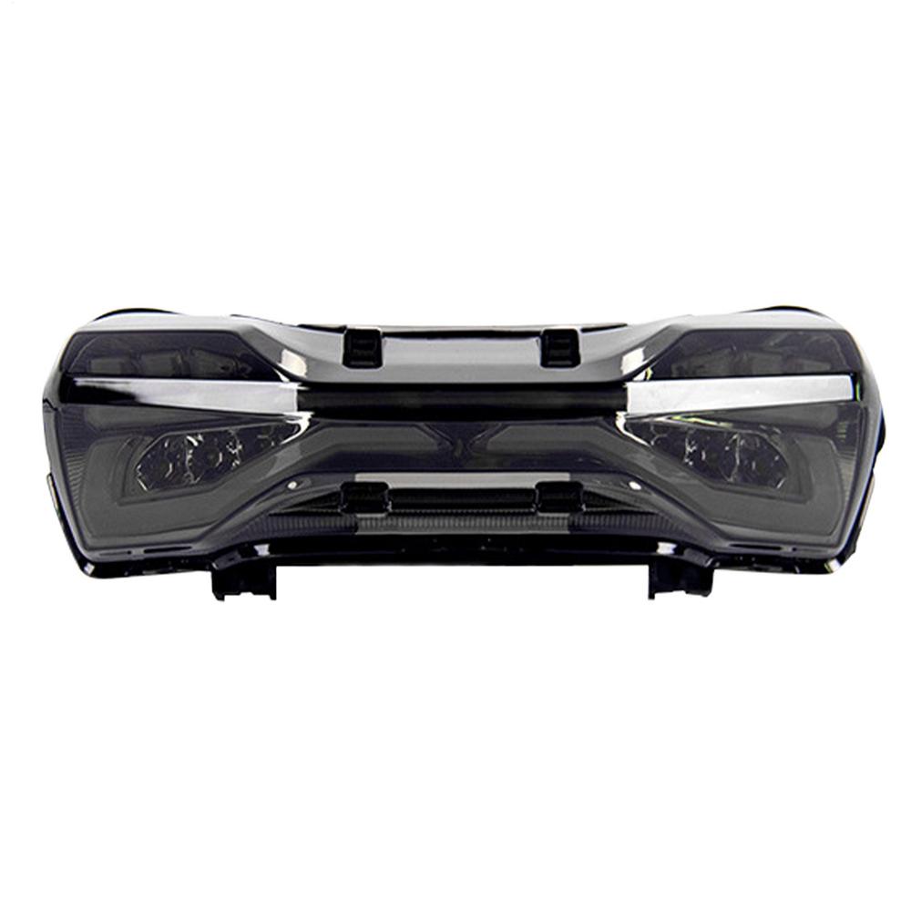 

Для мотоцикла Honda ADV160/150 Задний фонарь Мотоциклетные сигнальные огни безопасности RGB Высокая яркость Противоударный задний фонарь чёрный