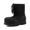 Women's 2025 Winter Thick-Soled Snow Boots: Fashionable, Non-Slip, Ugly-Cute Ski Boots with Drawstring for Big Toes; Thickened and Warm.