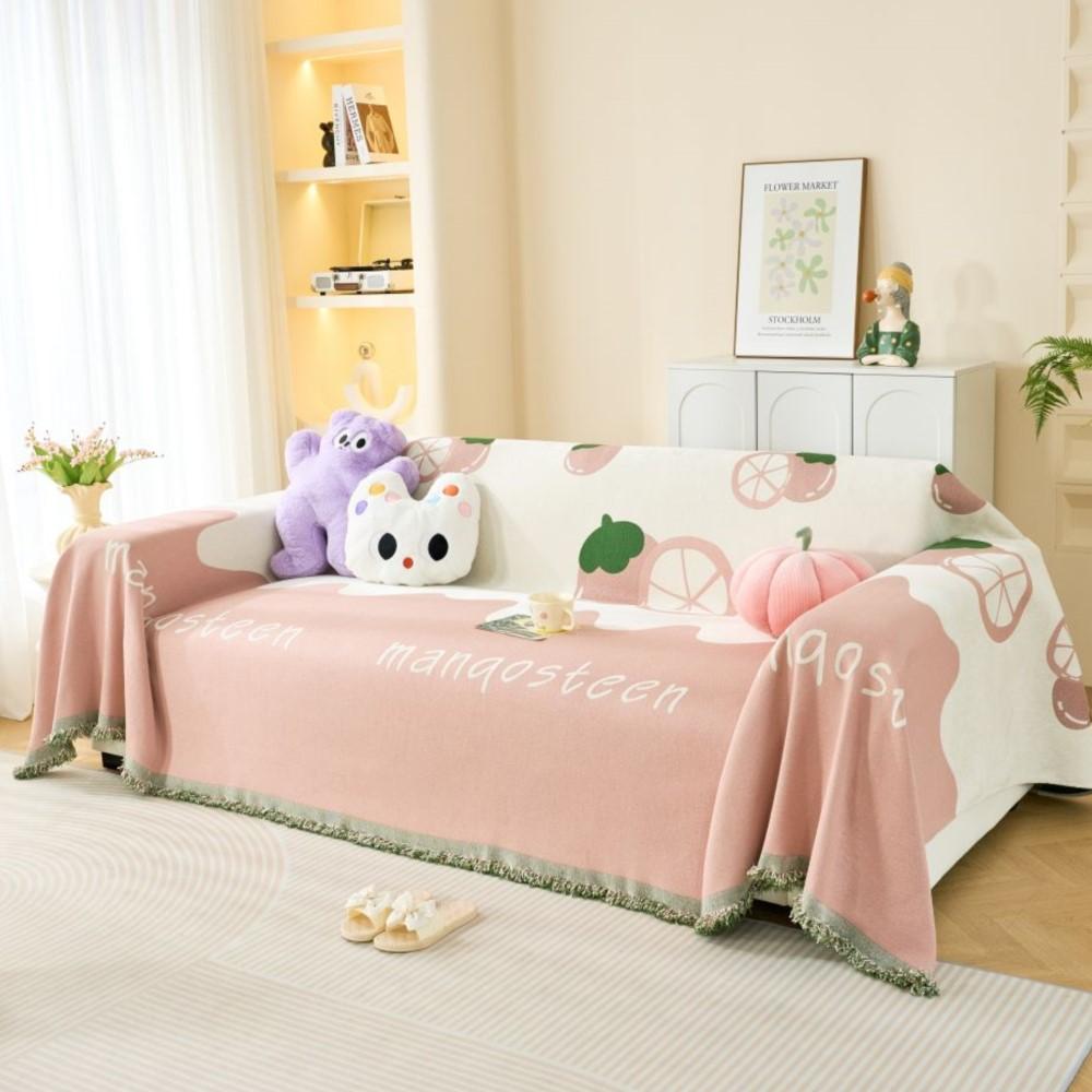 Funda Sofa Home Chenille Kawaii Sofa Mat Throw Blankets All-season Camping Picnic Blanket Cover Sofa Cover