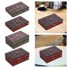 Divided Serving Tray Appetizer Decorative with Clear Lid for Candy And Fruits Dessert Cookies