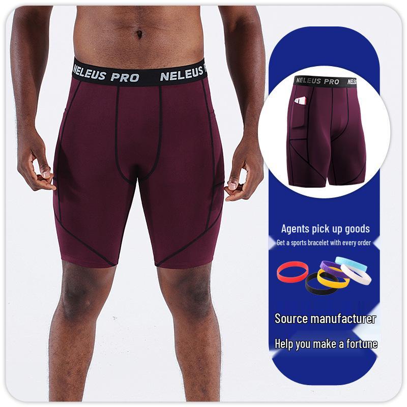 

Men s Quick-Dry Elastic Running Shorts with Pockets - Moisture-Wicking, Sports Fitness, Five-Point Style for Basketball and Outdoor Activities. 3XL