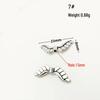 Tibetan Silver Angel Wing & Butterfly Feather Beads for Handmade Jewelry & DIY Accessories
