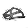 1/2/3 Layer Home Shoes Drawer Cabinet Hinges Flip Plate Rack w/Fittings Stainless Steel for