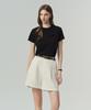 DUVETICA Messina (Black) (Women'S Short Sleeve T-Shirt)