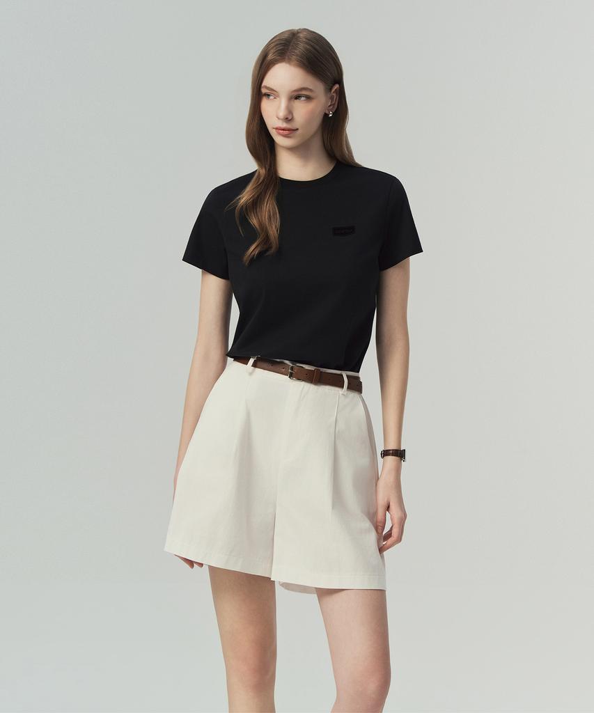 DUVETICA Messina (Black) (Women'S Short Sleeve T-Shirt)