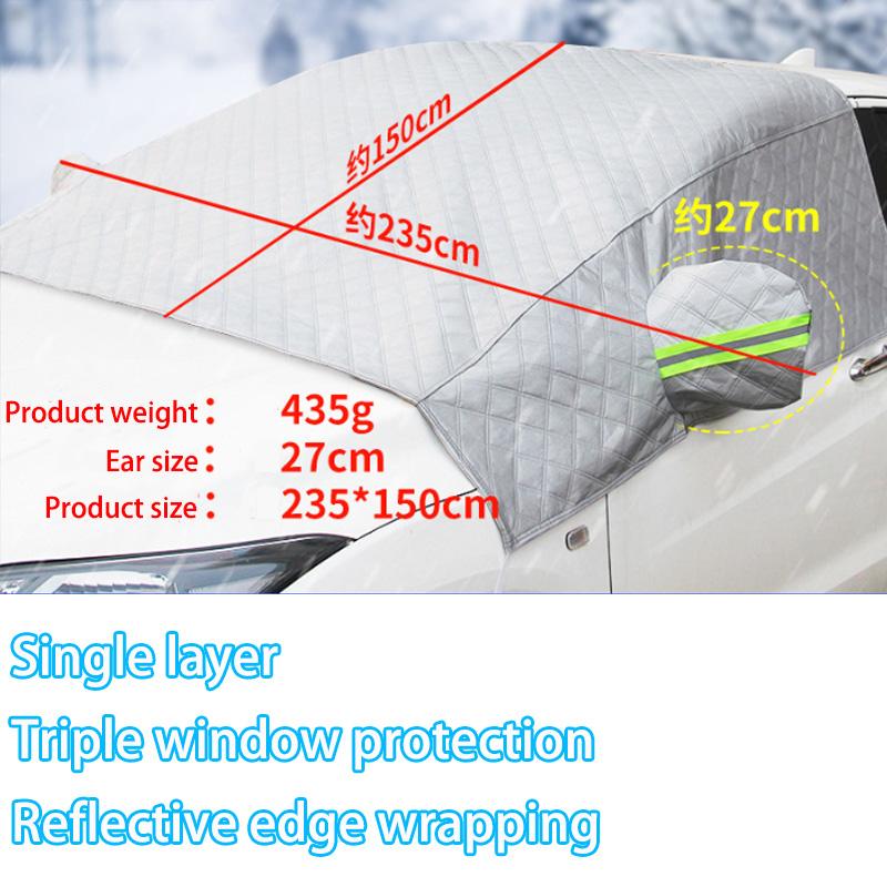Car Accessories For Kia EV3 2024 2025 2026 Auto Winter Snow Ice Shield Sunshades Protection Full Wrapped Windshield Rain CoverWindshield Sunshades 1