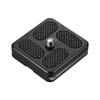40*38mm Size Aluminum Alloy Universal Quick Release Plate D 40T QR Plate with 1 4 Inch Screw for Arca Swiss Benro