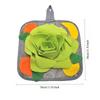 Slow Feeding Pet Sniffing Mat Hanging Straps Foraging Training Pad Pet Snuffle Mat  Rabbit Feeding