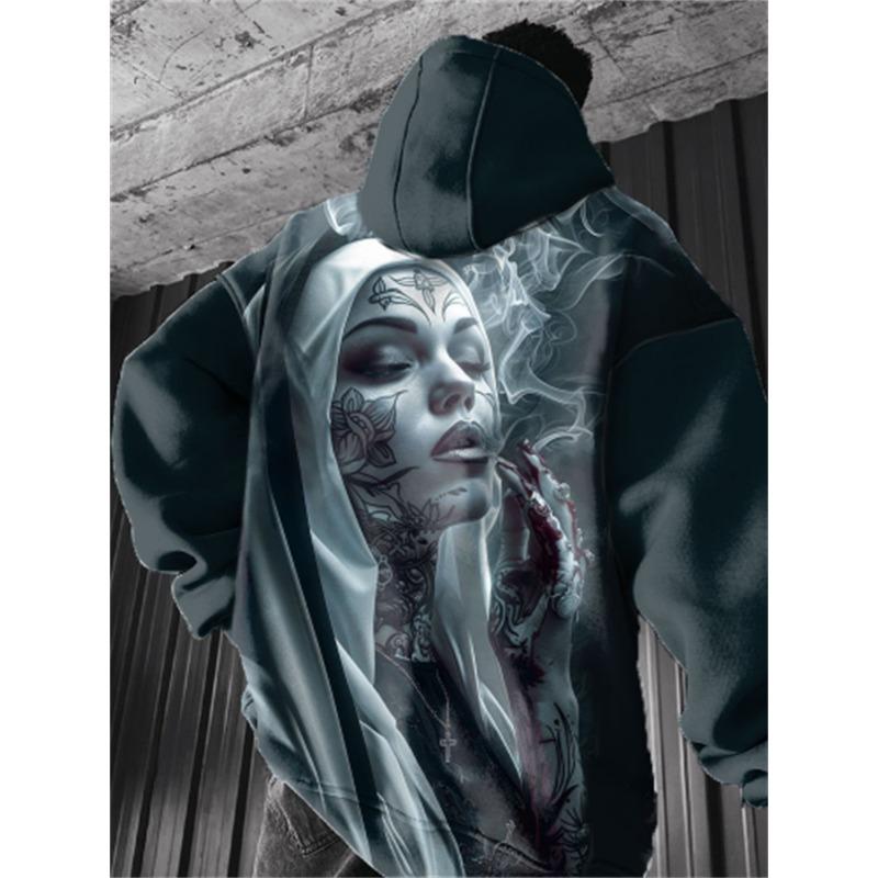 2024 Men's Hoodies Anime Character Sweatshirt 3D Sexy Girl Printed Men Women Hip Hop Tracksuit Pullover Harajuku Men Hoodie Coat