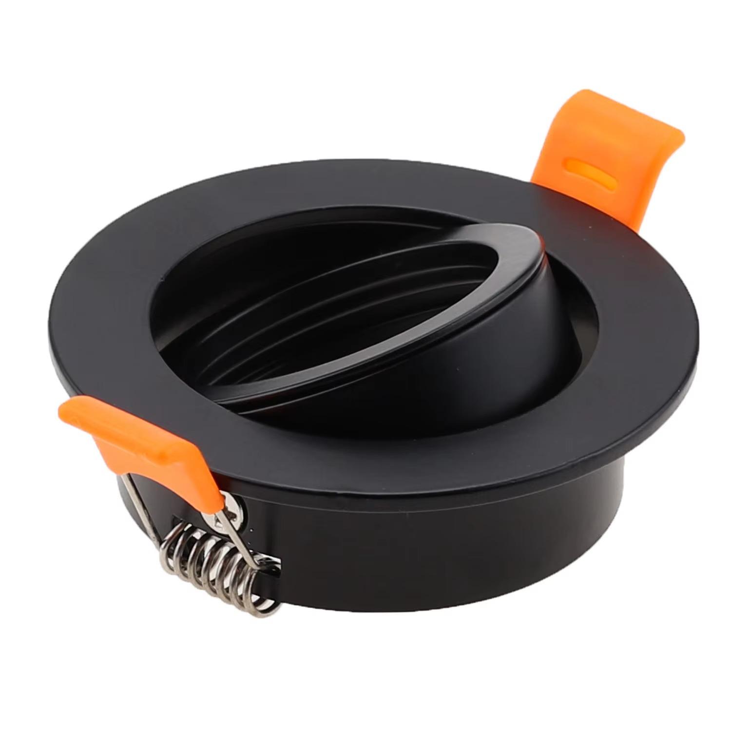 

10 шт. Белый/Серебристый/Черный GU10 MR16 Алюминиевый Регулируемый Встраиваемый Точечный Светодиодный Светильник Рамка Врезной Светильник Держатель Арматуры Фитинги