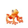 Impressão 3D Sapo de Sucção Magnética Ímã de Geladeira Ornamento Móvel Brinquedo de Sapo Luminoso Criatividade Fofa Novidade Ornamento para Casa