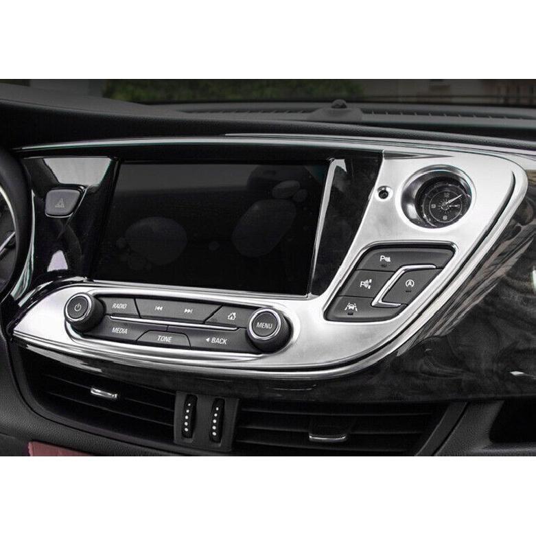 For Buick Envision 2016-2020 Matte Silver Center Console Volume Button Panel 1PC