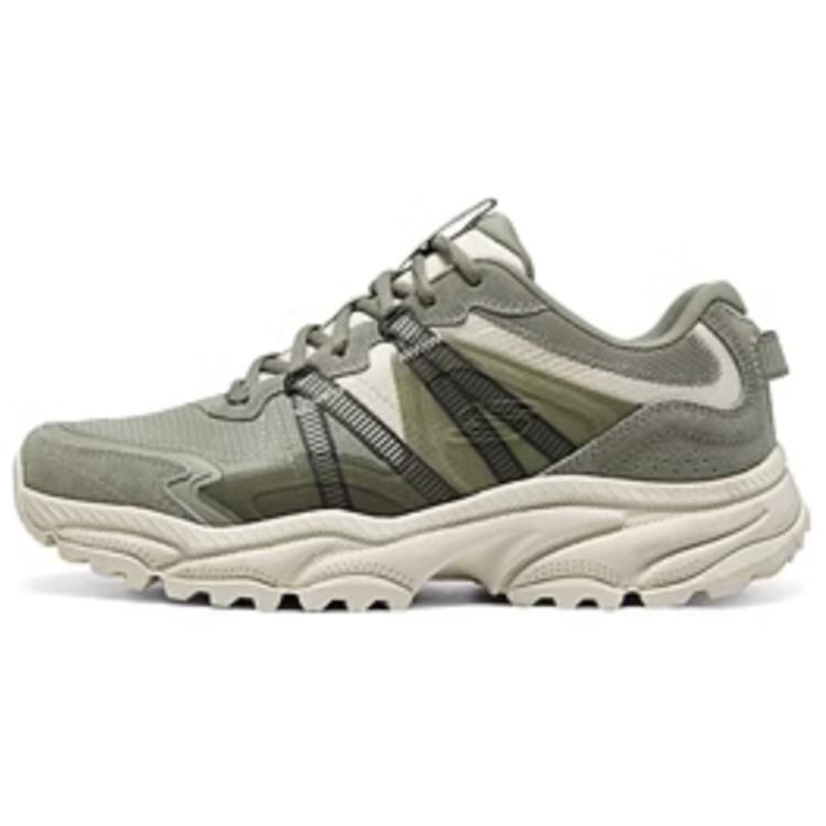 Skechers Outdoor Мягкие Удобные Низкие Туристические Ботинки Мужские Туристические Ботинки Серые 237743-NTGY