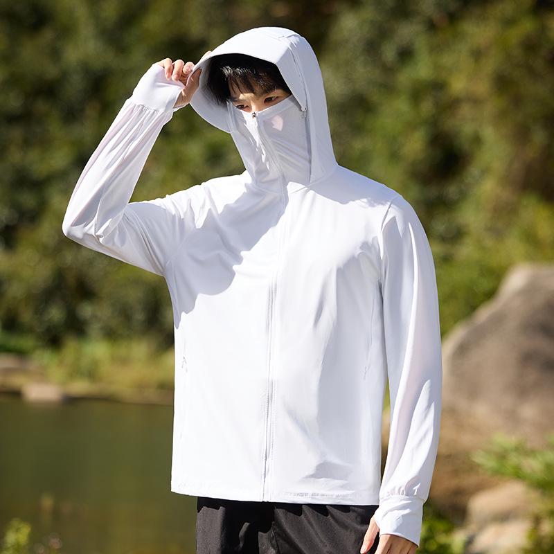 

Мужская и женская куртка для йоги Cool Stretch на весну/лето: Быстросохнущий, Защита от солнца, Худи для велоспорта и фитнеса 3XL