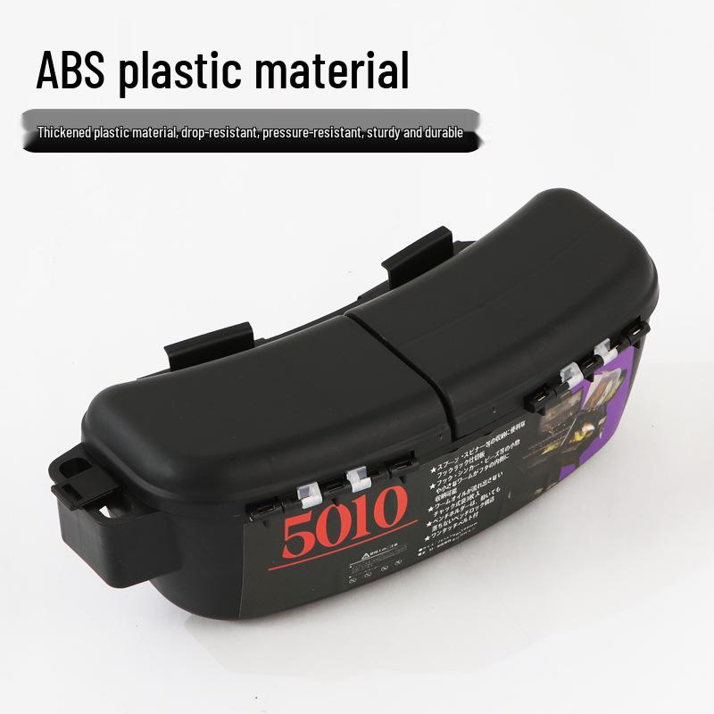 Portable Multi-Purpose Fishing Waist Box for Live Bait and Lures - Earthworm & Red Worm Storage