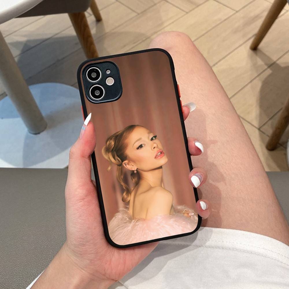 A- Ariana G-Grande Phone Case For IPhone 14 11 12 13 Mini Pro Max 8 7 Plus X XR XS MAX Translucent Matte Cover