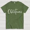 Merry Christmas .Christmas Cross Cotton Summer Casual Cool Loose T-Shirt