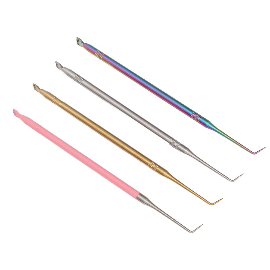 4pcs Eyelash Lift Perm Tool with Separation Comb Lash Extension Separator for Eyebrow Tinting