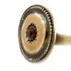 Les Trésors De Lily [D8632] - Designer Ring 'Phedre' Beige
