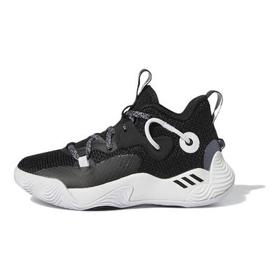 Harden Stepback 1 Chaussures de basket-ball montantes durables Chaussures pour enfants Noir Blanc GY8646