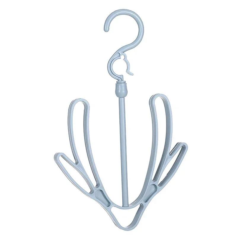 Dry Shoe Rack Organizer Hanger Multi-purpose Shoes Drying Rack Vertical Hang Rack Clothes Holder Sandals Hook Outdoor Windproof