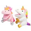 Einhorn-Handpuppe, Plüschtier, weich und kuschelig, Rollenspielgefährte für Kinder