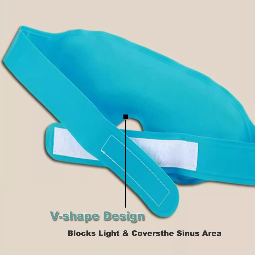 Reusable Gel Eye Mask For Dry, Puffy Eyes, Headaches & Dark Circles - Non-Electric, Professional Medical Grade, Hydration Water