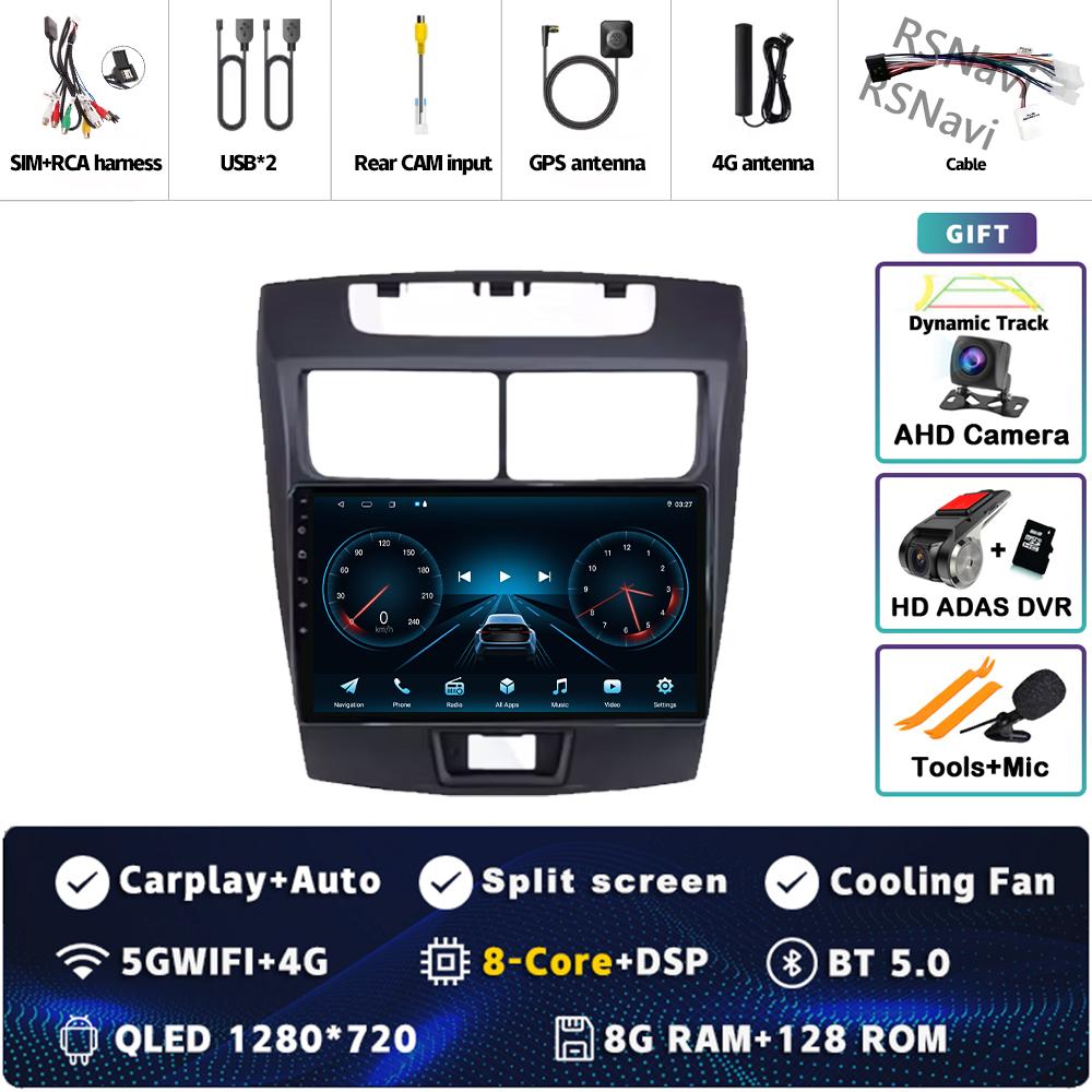 Android 14 Car Radio For Toyota Avanza 2010 2011 2012  - 2016 Player Multimedia Stereo Navigation CarPlay Auto Video 360 Camera