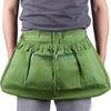 Borsa a vita resistente per la raccolta con tracolla regolabile e tasche multiple in tela di cotone, adatta per giardinaggio, agricoltura e attività all'aperto