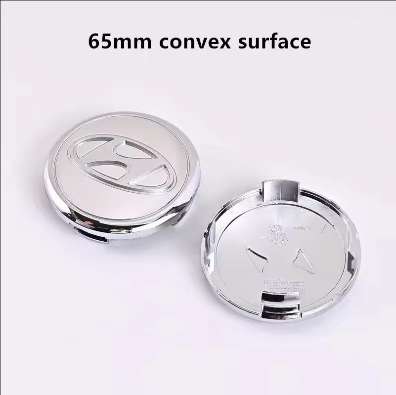 ABS 65/56/61/60mm 3D Car Emblem Wheel Hub Center Cap Badge Covers Accessories For Hyundai I10 I20 I30 Getz Accent Elantra Santa