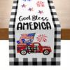 Creative America Independence Day Series Kitchen Table Flag Fashion Festival Decoration Insulated Heat-resistant Tablecloth