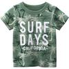 Koreanisches Jungen kurzärmeliges T-Shirt Sommer Baumwoll-Top für Kleinkinder
