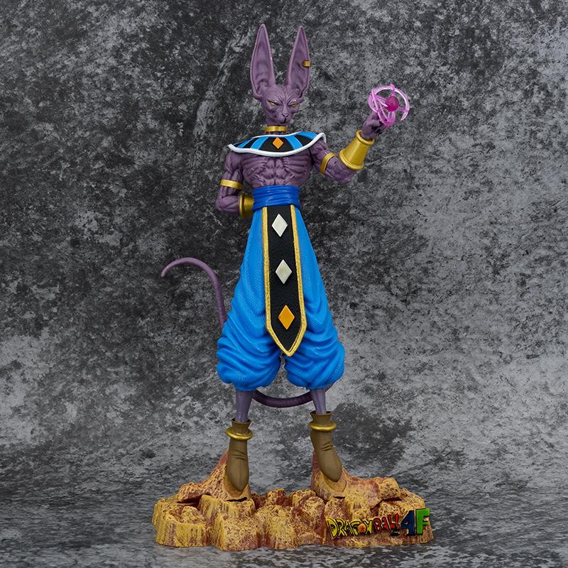 Siedem Kulek Smoczych figurka Bóg Zniszczenia Bills model ozdoby na biurko seria Dragon Ball drugorzędna yuan anime figurka zabawki dla dzieci