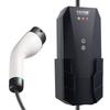 Portable EV Charger Type 2, 16A 3.7 kW, Electric Vehicle Car Charger with 28 Ft Charging Cable CEE 7/7 Plug, IEC 62196 Home EV Charging Station with