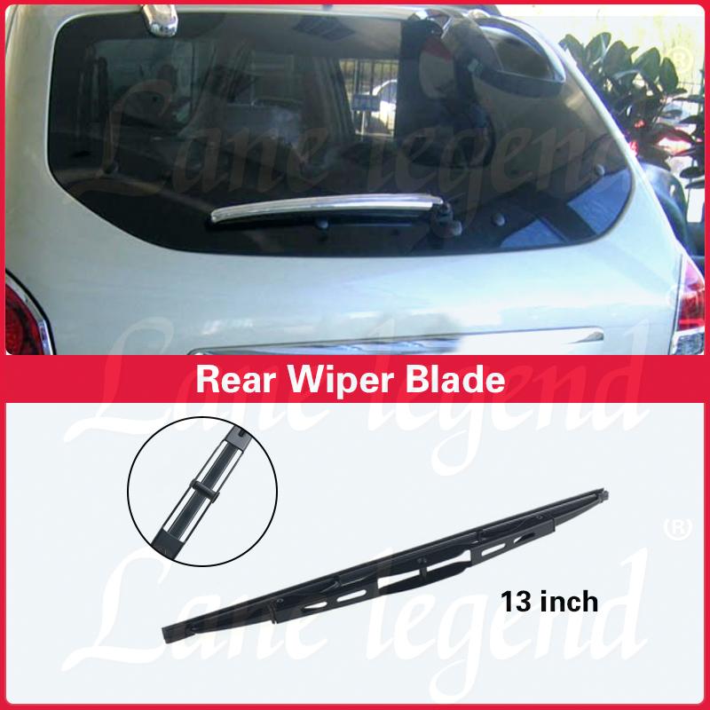 13" Tailgate Rear Windshield Wiper Blade For Hyundai Tucson JM 2004 2005 2006 2007 2008 2009 Windscreen Clean Window Rain Brush