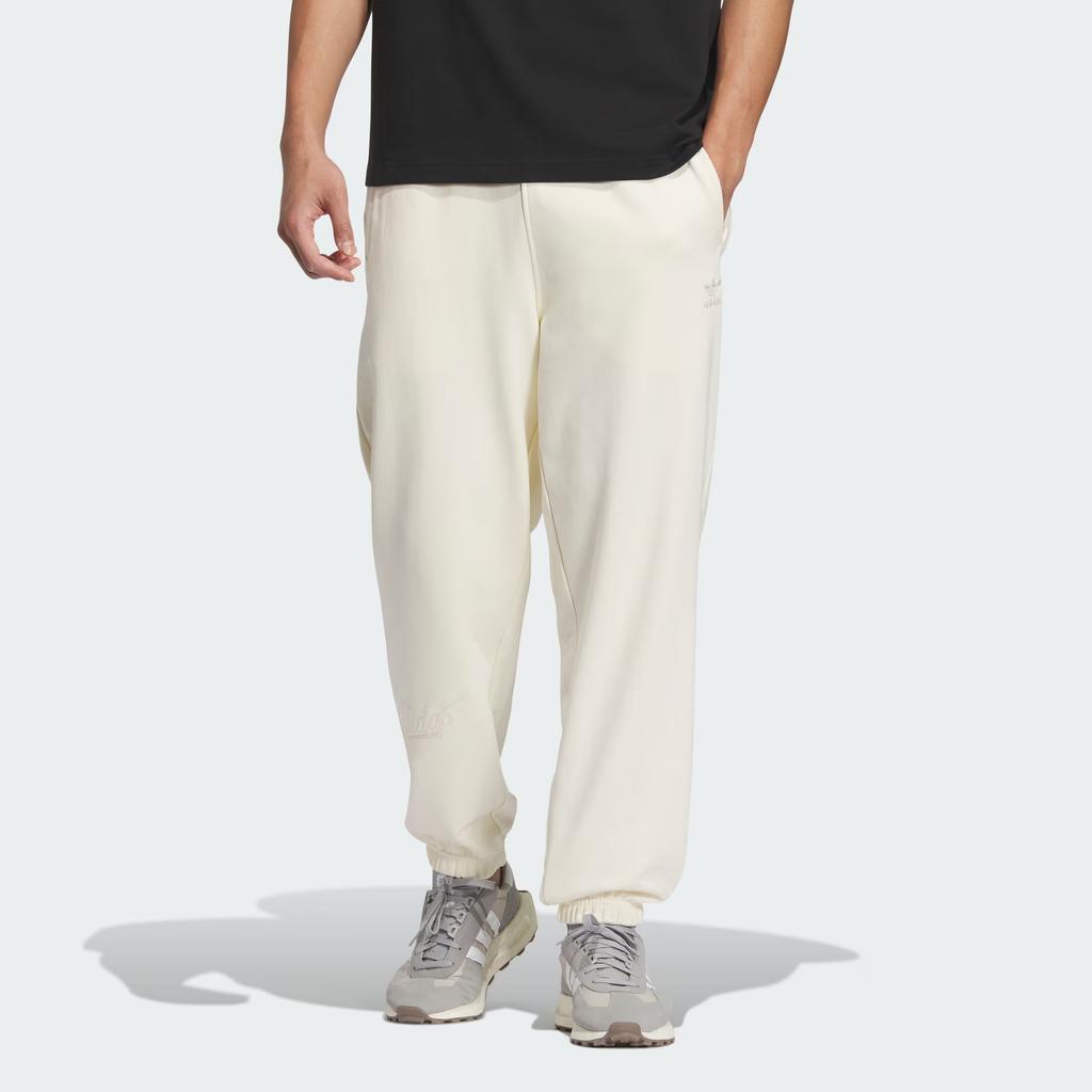 Adidas Originals Badge Knit Pants Men Pants Off-White IZ1523