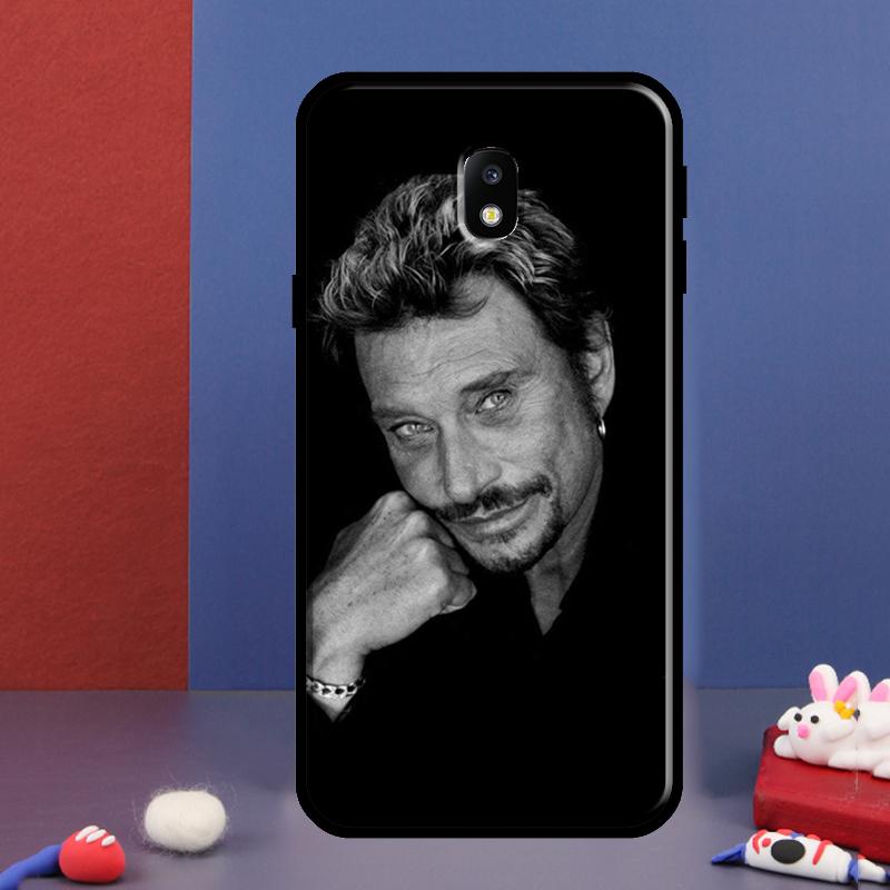 Johnny Hallyday Case For Samsung J5 J7 J3 J1 2016 A3 A5 2017 A6 A7 A8 A9 J8 2018 J4 J6 Plus Coque Fundas