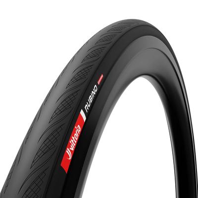 Vittoria Rubino V TLR Tubeless Ready Road Bike 700x30c Hookless Compatible G2.0 Tire, (30-622), Black,