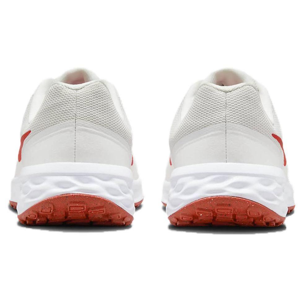 Nike Revolution 6 GS Summit White Track Red Kids Sneakers Obsidian DD1096-102
