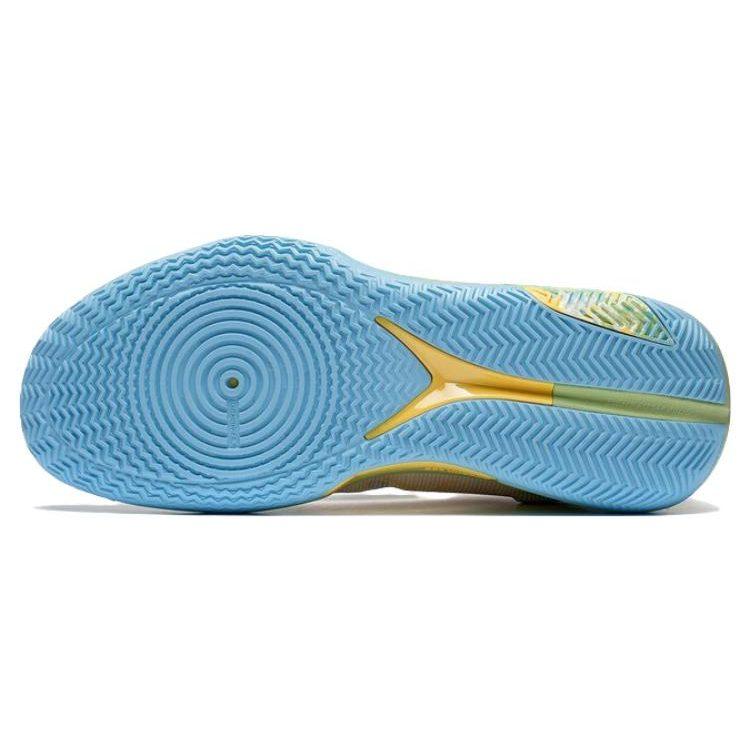 Li Ning Speed 9 Premium Buty do koszykówki Męskie Niskie Białe/Niebieskie ABAS071-5