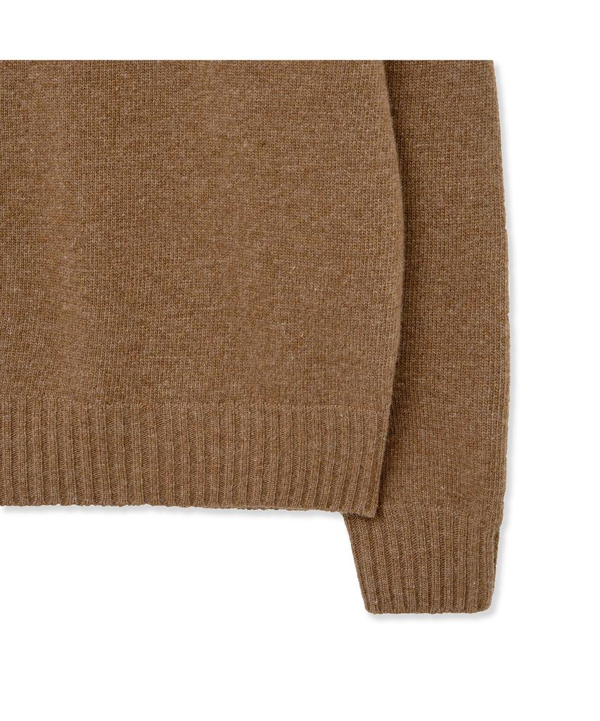IOLO Raglan Soft Crew Neck_Brown