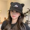 Cute Cat Ears Cap Women'S Spring And Summer Versatile Face Small Baseball Cap High Quality Hat