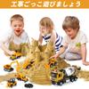 Miniature Car Set with and Perfect for Working Construction and Sandbox Play Perfect for Parking Lots and Construction Alloy Model Cars for Indoor A