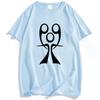 THE MARS VOLTA  Koszulki Unisex Streetwear Hip Hop Bawełniana Luźna Męska Damska Koszulka Moda Logo Grafika Nadrukowana Koszulka T-shirty